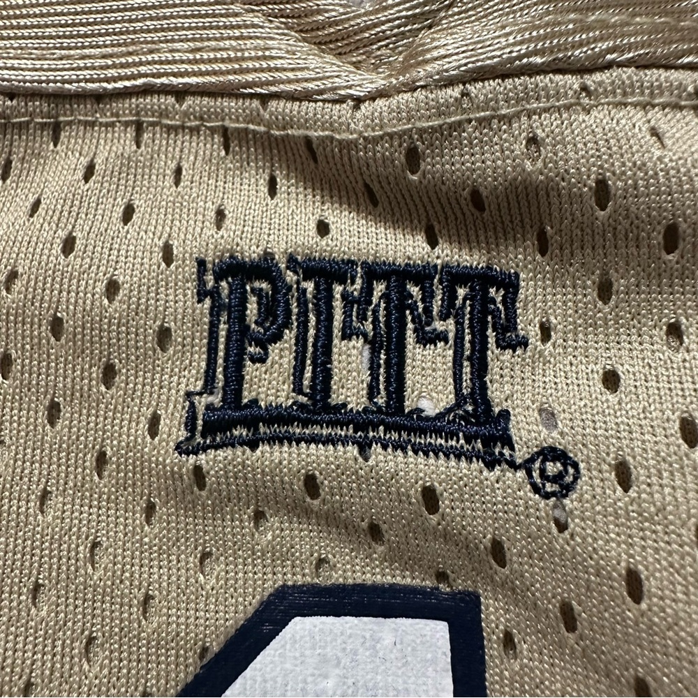 Vintage Nike Pittsburgh Panthers Infant Jersey #1 Gold 6-9M NCAA Team Pitt - Picture 12 of 12